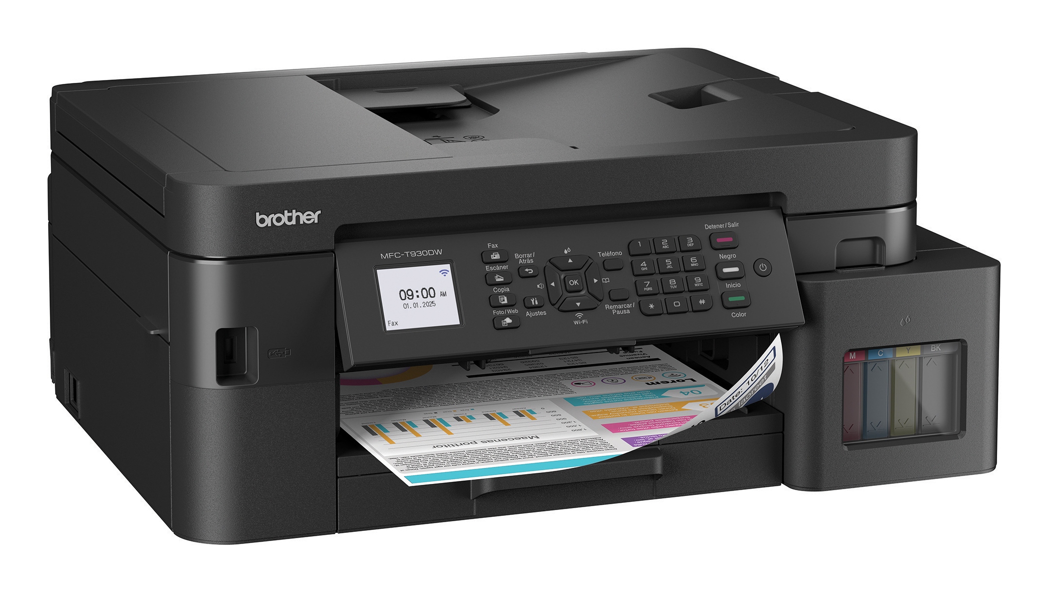 Brother/ MFC-T930DW/ MF/ Ink/ A4/ LAN/ WiFi/ USB6 