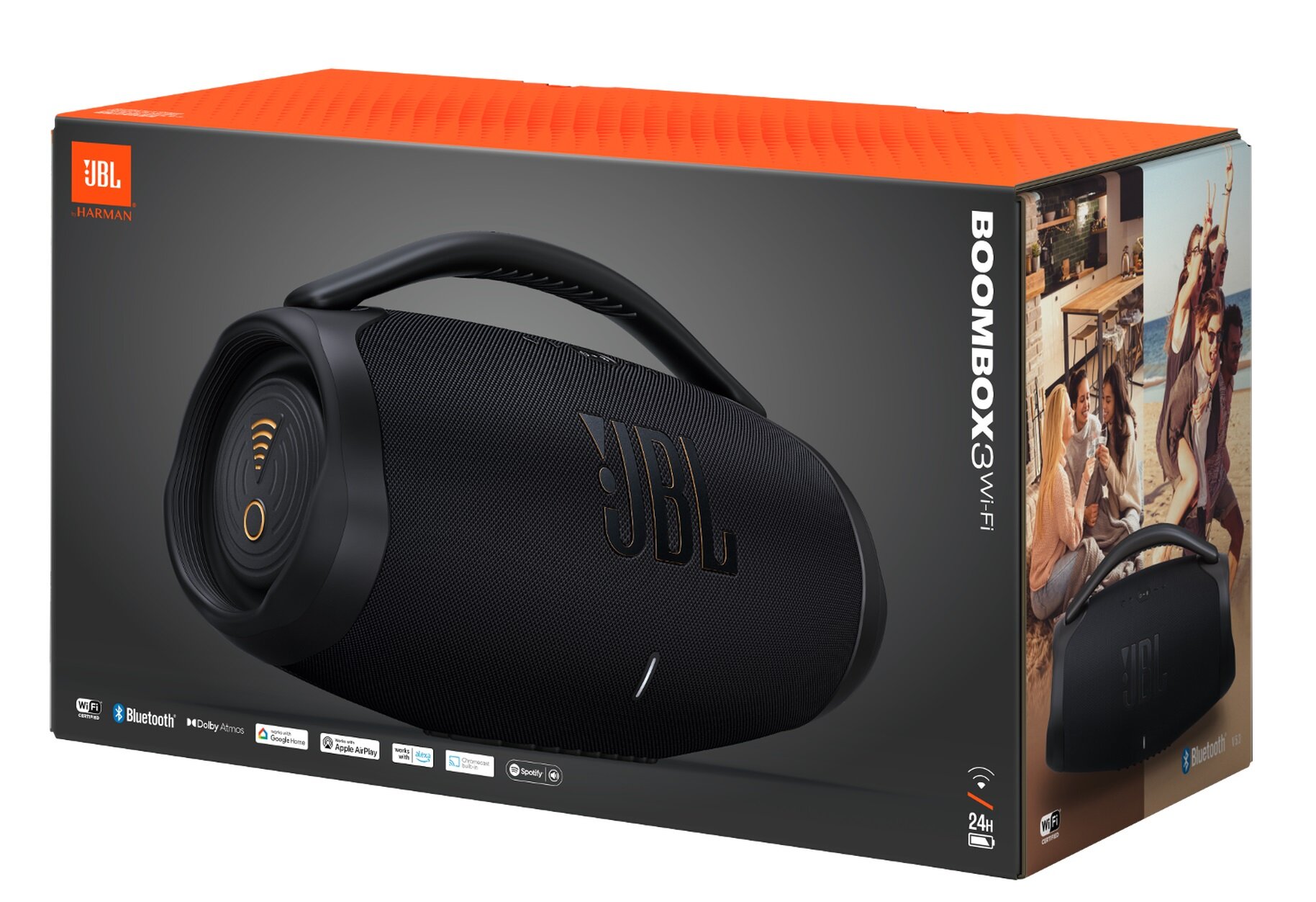 JBL Boombox 3 WiFi Black5 
