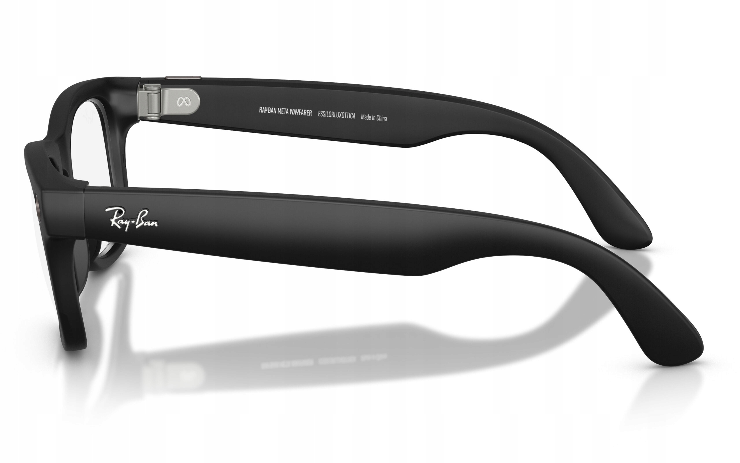 Meta Ray-Ban Gen2 Wayfarer, Matte Black, Clear5 
