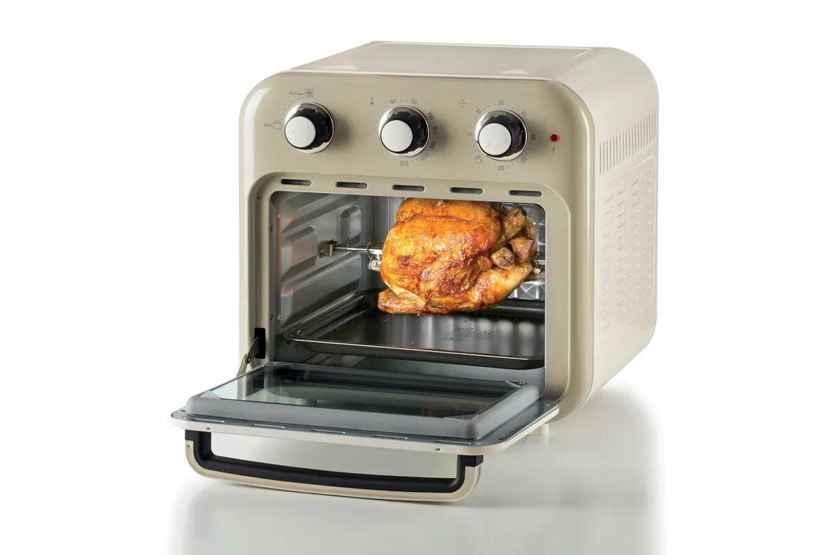 Ariete Vintage Air Fryer Oven 4632/03, krémový5 