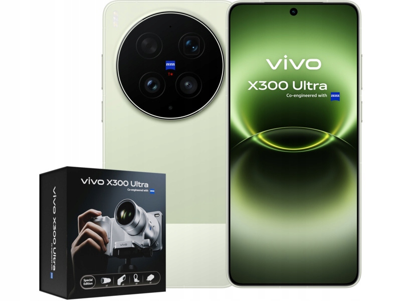 VIVO X300 Ultra Photographer Kit - Steppe Green2 