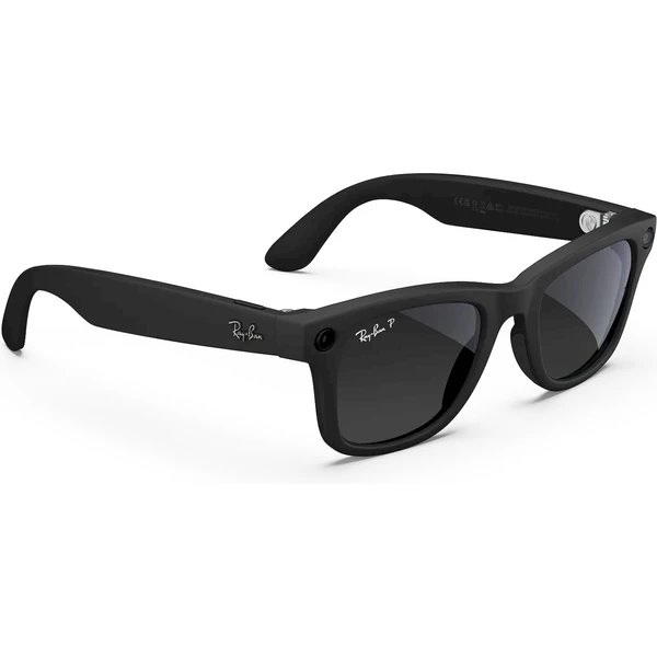 Meta Ray-Ban Gen2 Wayfarer, Matte Black, Graphite (Large)1 