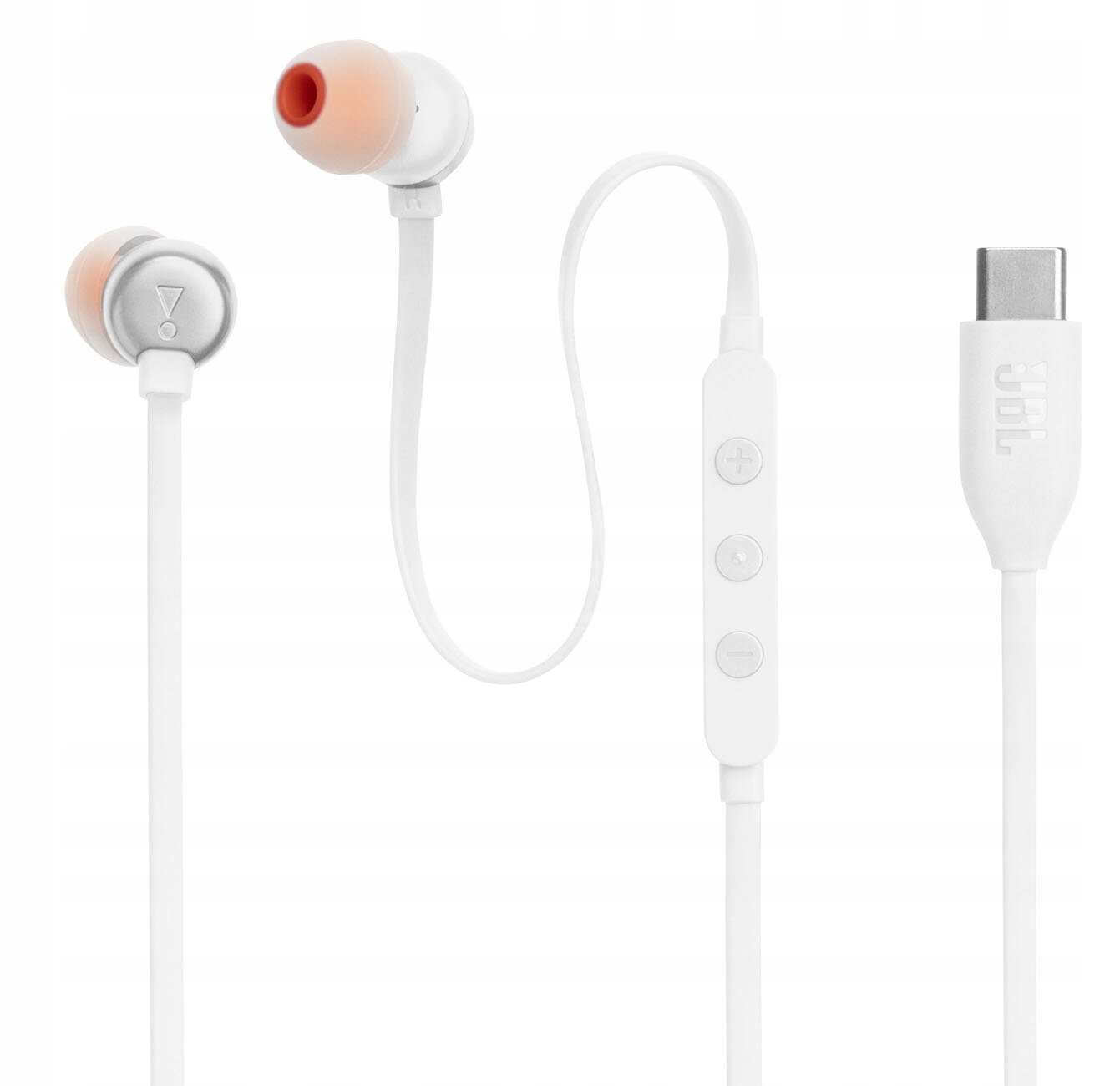 Sluchadla JBL TUNE 310 USB-C Biele0 