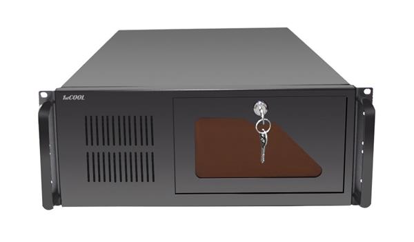 1stCOOL IPC-4U-450 Rackmount 19" IPC 4U/485mm case, čierna 
