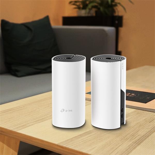 AC1200 Whole Home Mesh Wi-Fi System SPEED: 300 Mbps at 2.4 GHz + 867 Mbps at 5 GHz SEPC: 2× Internal Antennas, 2× Gigabi 