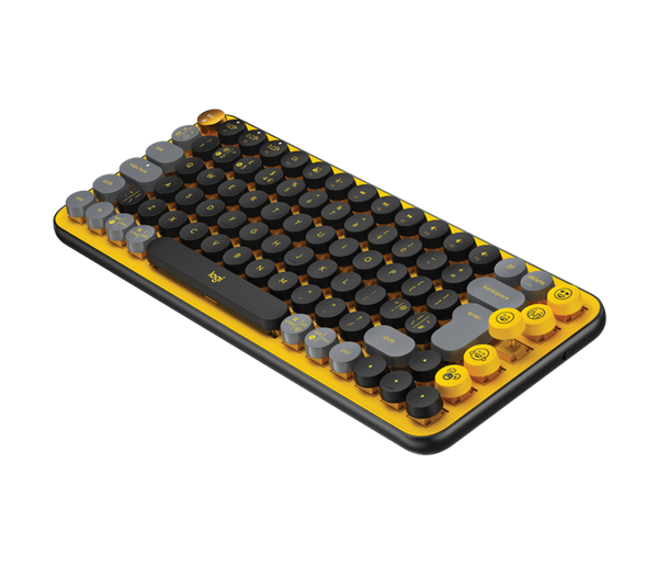 Logitech® POP Keys Wireless Mechanical Keyboard With Emoji Keys - BLAST_YELLOW - US INT"L - INTNL 