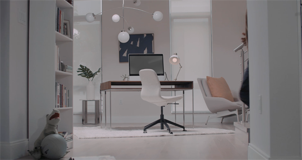 Cisco Desk, First Light (White) 