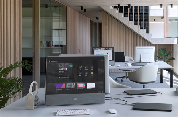 Cisco Desk, NoRadio, First Light (White) 