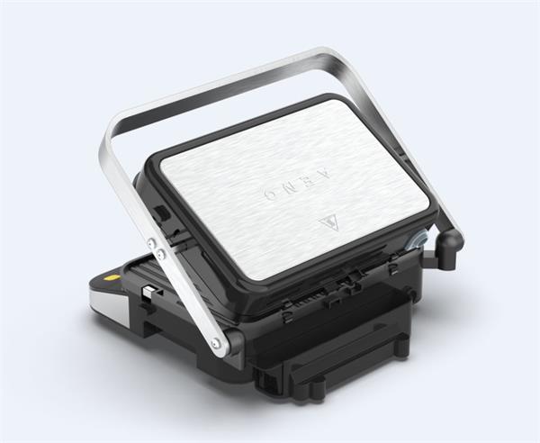 AENO Elektrický gril EG1, 2000W, 320*220mm, 3 režimy ohrevu, uhol otvorenia -180°, Regulácia teploty, Casovac 