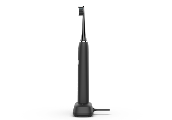 AENO sonická zubná kefka DB6, Čierna, 2 hlavice kefky, DUPONT, 46000 rpm, 5 módov 