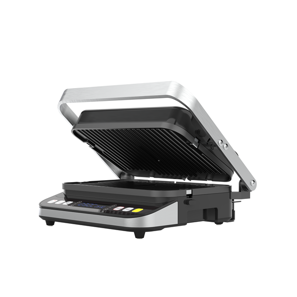 AENO Elektrický gril EG1, 2000W, 320*220mm, 3 režimy ohrevu, uhol otvorenia -180°, Regulácia teploty, Casovac 