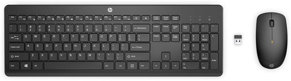 Bezdrôtová klávesnica a myš HP 230 - čierna 