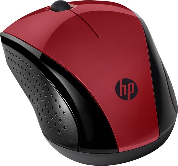 Bezdrôtová myš HP 220 - červená 