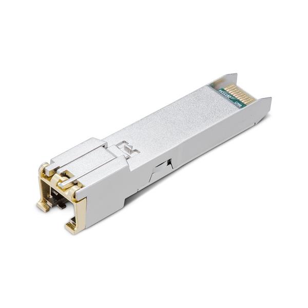 Omada 1000BASE-T RJ45 SFP Module SPEC: 1000Mbps RJ45 Copper Transceiver, Plug and Play with SFP Slot, Up to 100 m Distan 