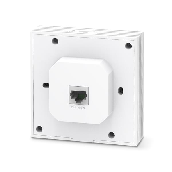 AX3000 Wall-Plate Dual-Band Wi-Fi 6 Access Point  PORT: 2× Gigabit RJ45 Port SPEED: 574Mbps at  2.4 GHz + 2402 Mbps at 5 