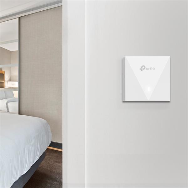 AX3000 Wall-Plate Dual-Band Wi-Fi 6 Access Point  PORT: 2× Gigabit RJ45 Port SPEED: 574Mbps at  2.4 GHz + 2402 Mbps at 5 