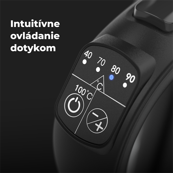 AENO Rychlovarná smart kanvica EK1S NEREZ - 220-240V~, 50/60Hz, 1850-2200W, Strix, 1.15Kg 
