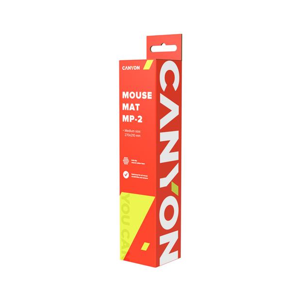 Canyon MP-2, podložka pod myš, veľkosť M, čierna 