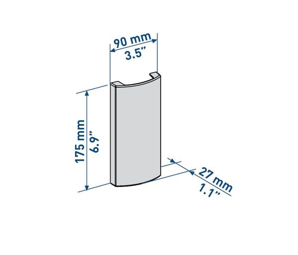 Meliconi SLIM STYLE WIRE COVER, kryt na TV kable 