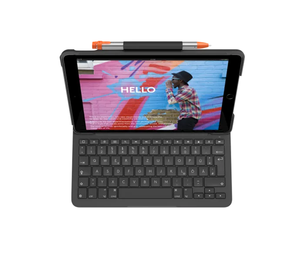 Logitech® Slim Folio for iPad (10th gen) - GREY - US - INTNL 