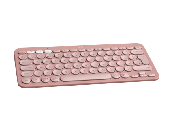 Logitech® K380s Pebble Keys 2 - TONAL ROSE- US INT"L - BT 