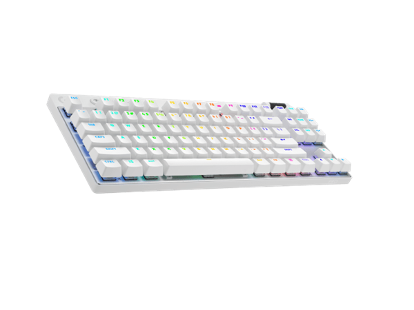 Logitech® G PRO X TKL LIGHTSPEED Gaming Keyboard - WHITE - US INT"L - 2.4GHZ/BT - TACTILE 