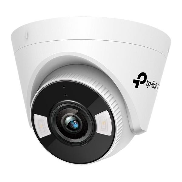 5MP Full-Color Turret Network Camera SPEC:H.265+/H.265/H.264+/H.264, 1/2.7" Progressive Scan CMOS, Color/0.005 Lux@F1.6, 