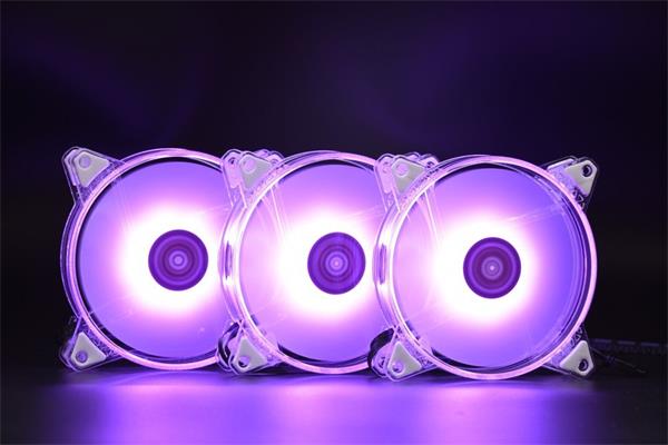 1stCOOL KIT AURA EVO CRYSTAL ARGB 3x CRYSTAL White 120mm ventilátor + ARGB Nano radič 