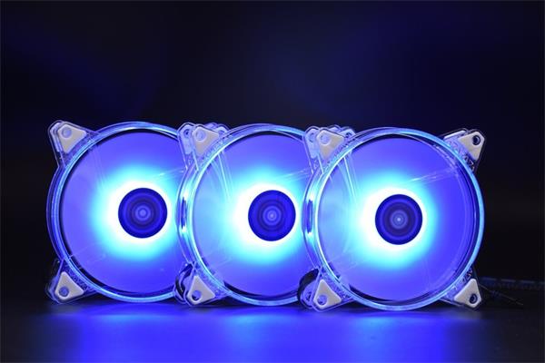 1stCOOL KIT AURA EVO CRYSTAL ARGB 3x CRYSTAL White 120mm ventilátor + ARGB Nano radič 