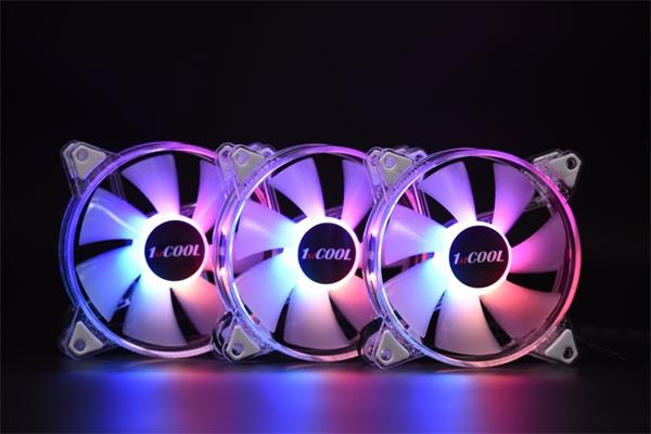 1stCOOL KIT AURA EVO CRYSTAL ARGB 3x CRYSTAL White 120mm ventilátor + ARGB Nano radič 