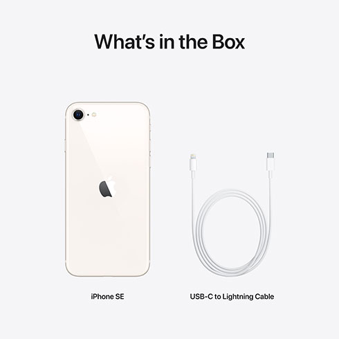 iPhone SE 64GB Starlight 