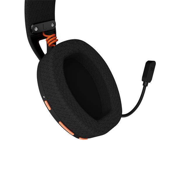 Canyon Ego GH-13, herný headset, Bluetooth / Wireless / Wired, USB-C nabíjanie, 7.1 priestorový zvuk, čierny 
