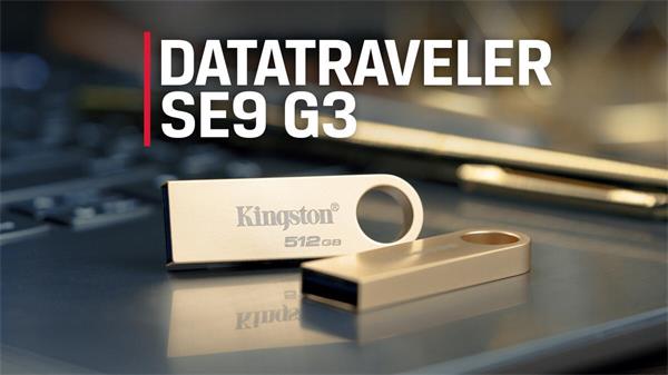 64 GB . USB 3.0 kľúč . Kingston DataTraveler SE9 G3 kovový ( r 220MB/s, w 100MB/s ) 