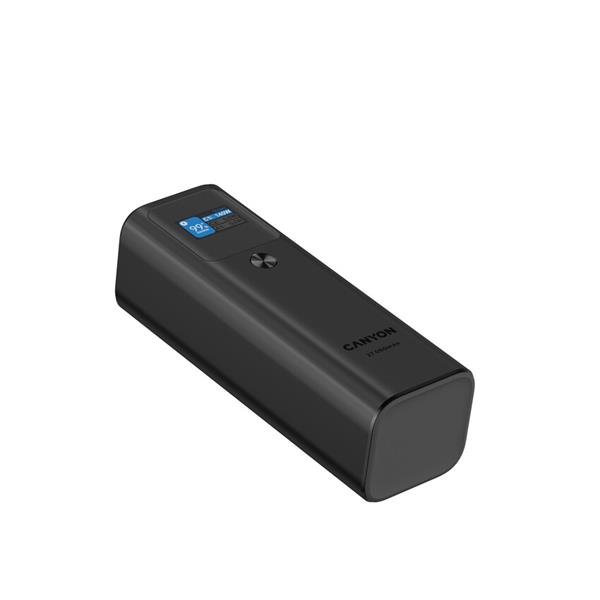 Canyon PB-2010, Powerbank, Li-Pol, 27.000 mAh, Digitálny displej, 2xUSB-C + 1xUSB-A, výkon 140W, nabíjanie notebookov! 