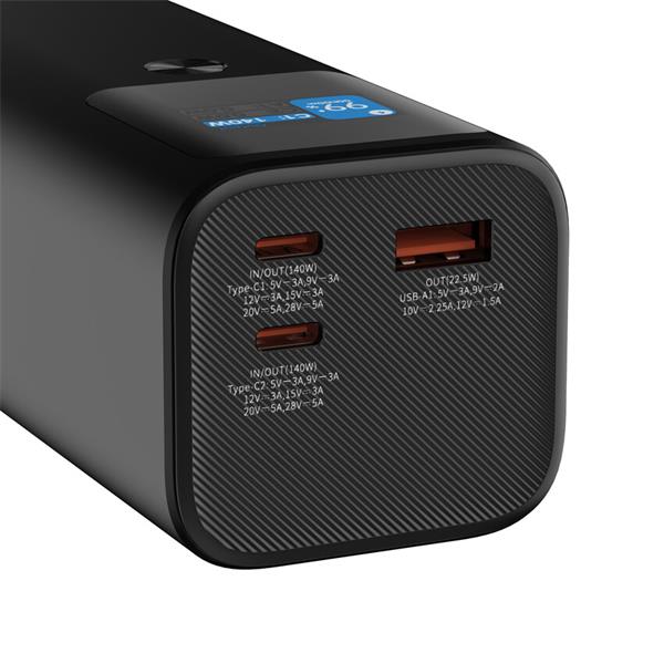 Canyon PB-2010, Powerbank, Li-Pol, 27.000 mAh, Digitálny displej, 2xUSB-C + 1xUSB-A, výkon 140W, nabíjanie notebookov! 