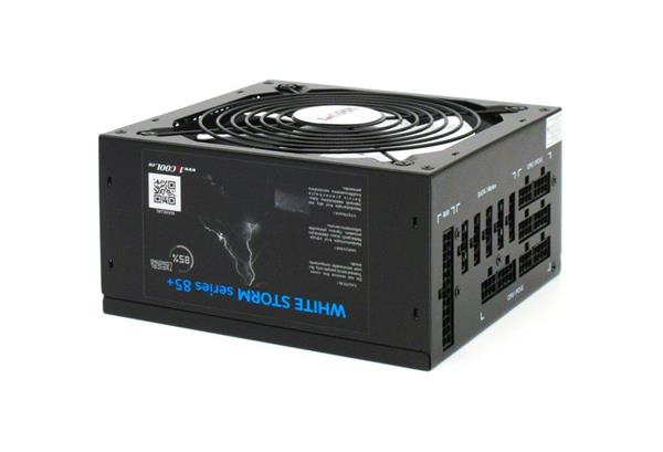 1stCOOL WHITE STORM 700W 85+ EVO modular, 14cm fan 