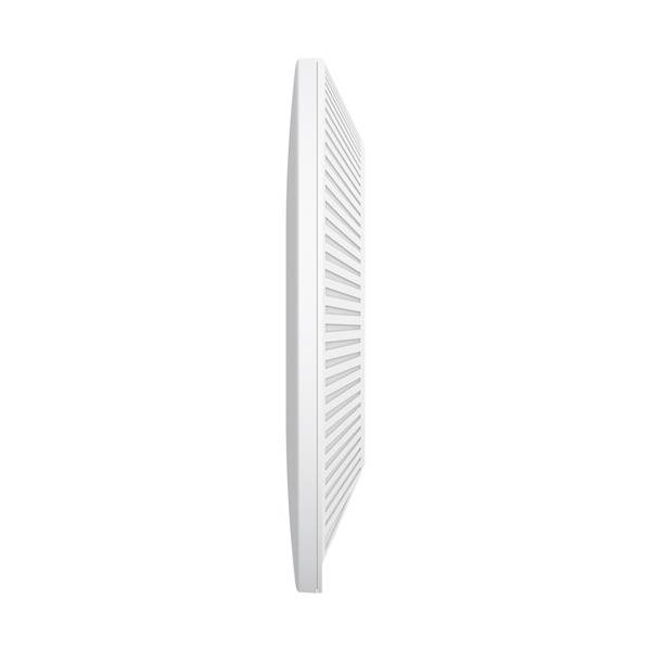 Omada  AX6000 Ceiling Mount Dual-Band Wi-Fi 6 Access Point PORT: 1×2.5G RJ45 Port SPEED:1148Mbps at  2.4 GHz + 4804 Mbps 