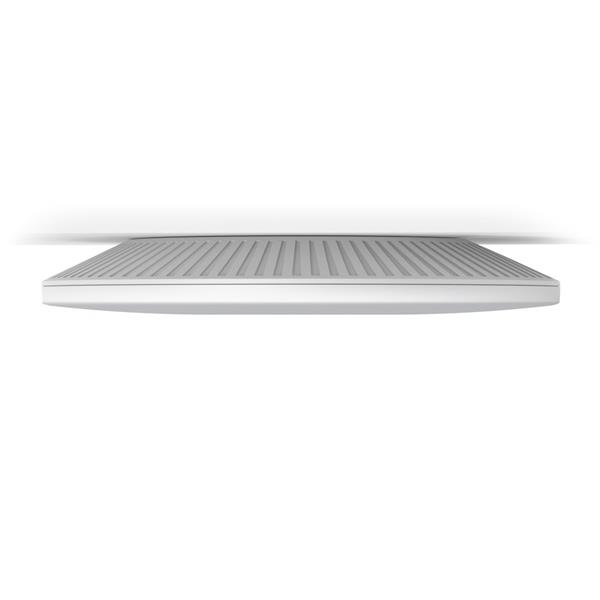 Omada  AX6000 Ceiling Mount Dual-Band Wi-Fi 6 Access Point PORT: 1×2.5G RJ45 Port SPEED:1148Mbps at  2.4 GHz + 4804 Mbps 