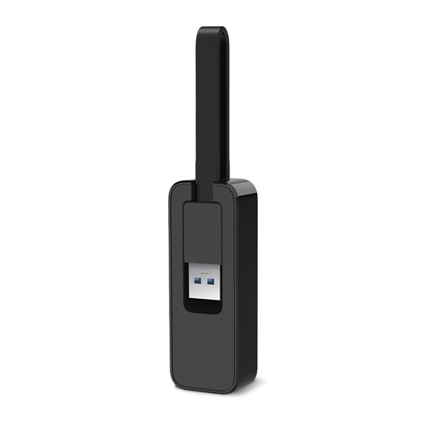 USB 3.0 to Gigabit Ethernet Network Adapter SPEC: 1 USB 3.0 Connector, 1 Gigabit Ethernet Port, Foldable and Portable De 