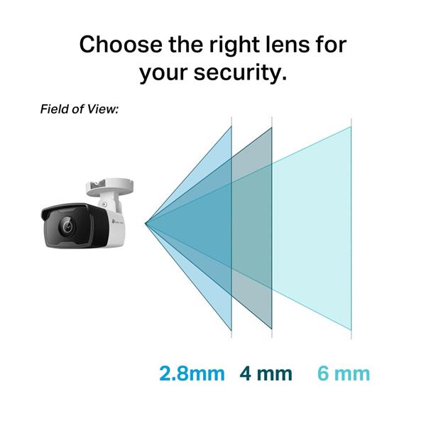3MP Outdoor Bullet Network Camera SPEC: H.265+/H.265/H.264+/H.264, 1/2.8" Progressive Scan CMOS, Color/0.01 Lux@F2.0, 0  