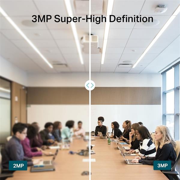 3MP Mini Dome Network Camera SPEC:H.265+/H.265/H.264+/H.264, 1/2.8" Progressive Scan CMOS, Color/0.005 Lux@F1.6, 0 Lux w 