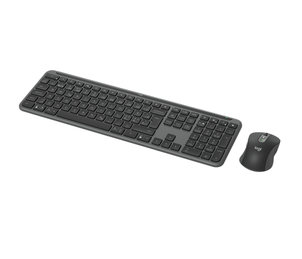 Logitech® MK950 Signature Slim Combo for Business - GRAPHITE - US INT"L - 2.4GHZ/BT 