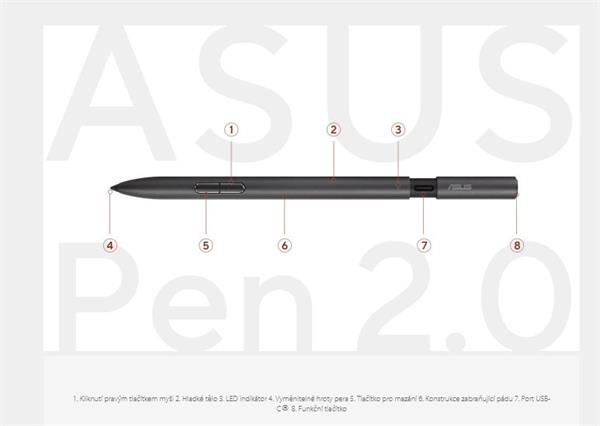 ASUS - SA203H ACTIVE STYLUS - pero  