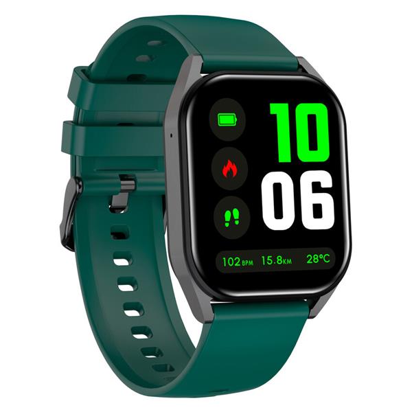 Canyon Chatter SW-58, smart hodinky,  BT s app Canyon Life,  BT volania,  IP67, AI asistent, 123 šport.rež., zelené 