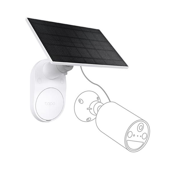 "Tapo Solar Panel SPEC: 5.2V 2.5W FEATURE: Type-C Charging Port, Non-Stop Power,  Flexible Solar Installation, Works wit 