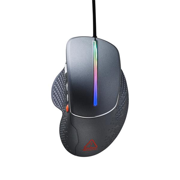 Canyon Apstar, GM-12 herná myš, drôtová, optická, 800-6400 dpi, 6 program. tlač, bočné scroll, LED podsv. 