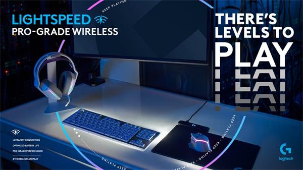 Logitech® G915 X LIGHTSPEED Low-Profile Wireless Gaming Keyboard - BLACK - US INT"L - lineárna 