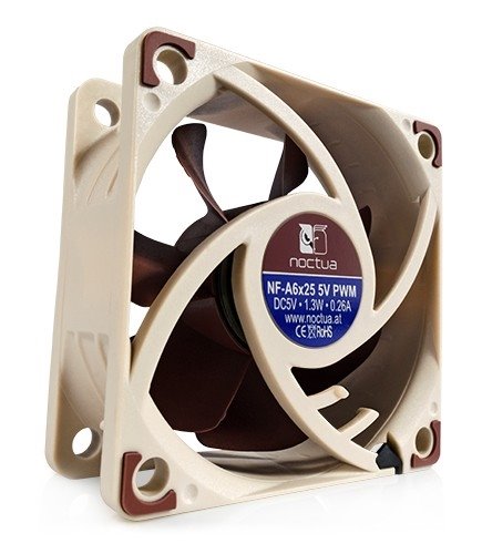 Noctua NF-A6x25 5V PWM ventilátor 60x60x25mm 