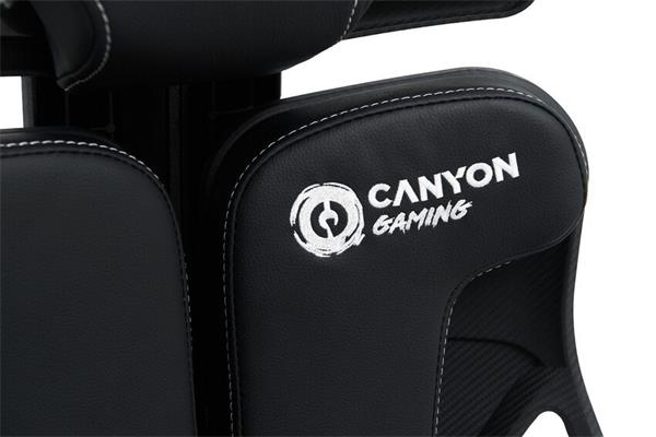 Canyon ABCH01, Morphos, prémiové ergonomické herné kreslo, čierne 