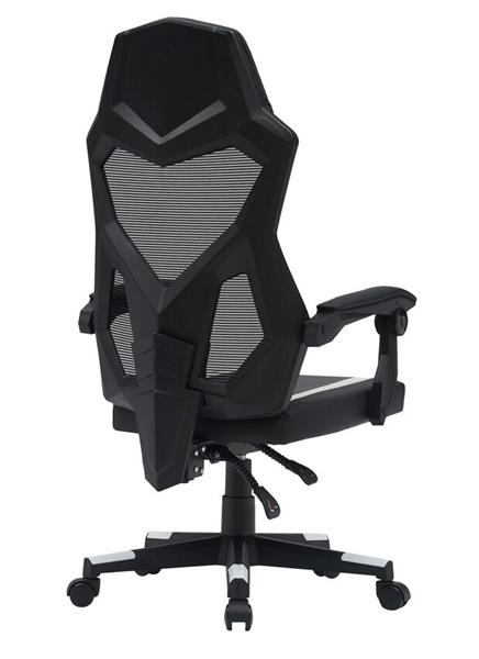 Canyon MCH01, Flow, ergonomické herné kreslo, čierno-biele 